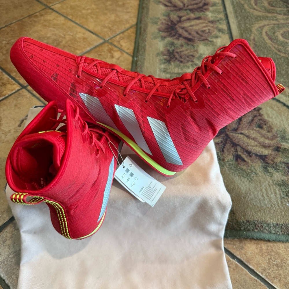 ADIDAS BOX HOG 4 “PREMIUM” BOXING SHOES